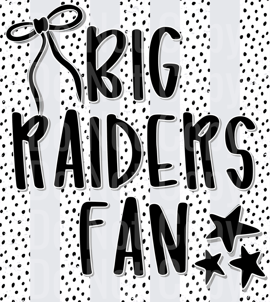 Big Raiders Fan (DTF)