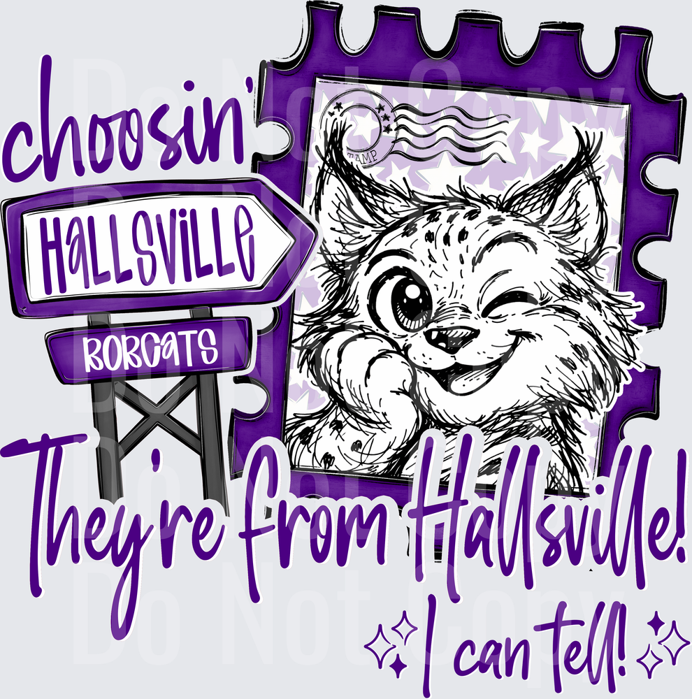 Choosin Hallsville Bobcats (DTF)