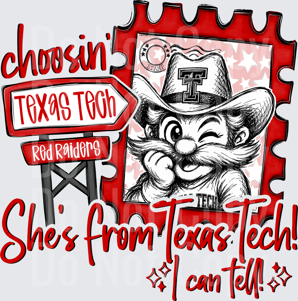 Choosin Shes Texas T (DTF)