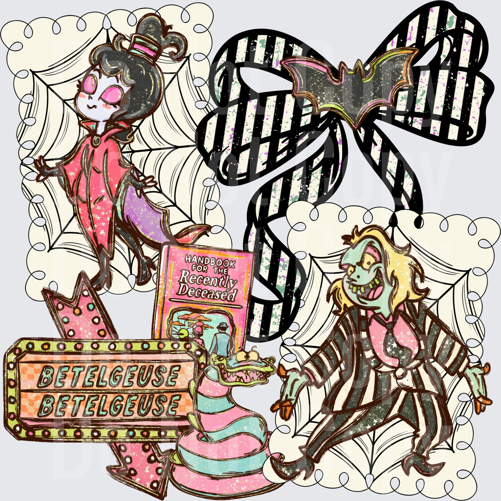 Beetle Frames & Bows (DTF)