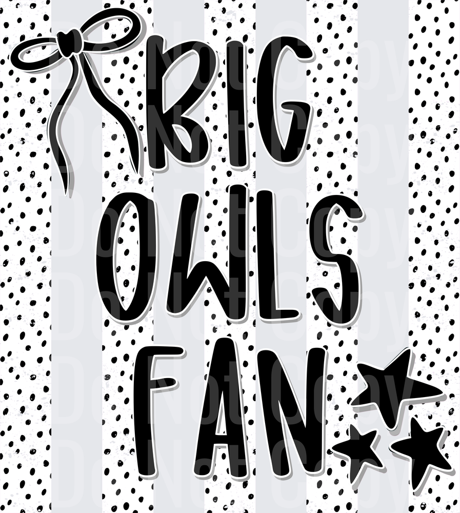 Big Owls Fan (DTF)
