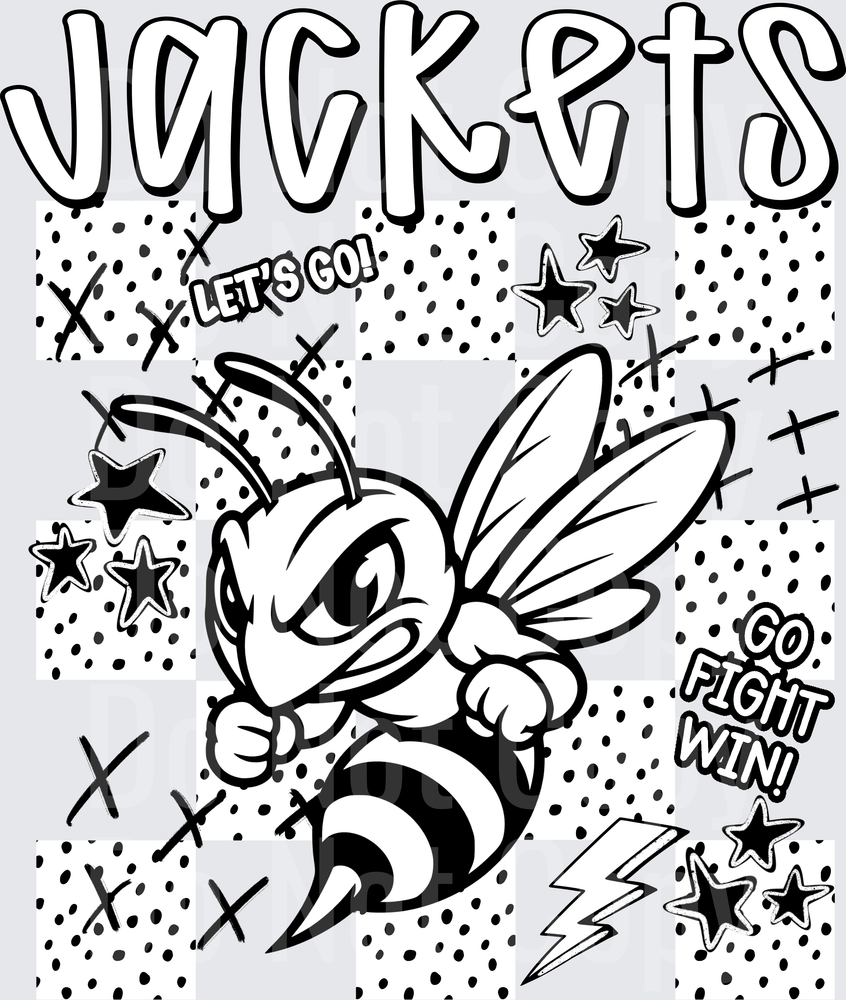 Jackets Dotties And Doodles (DTF)