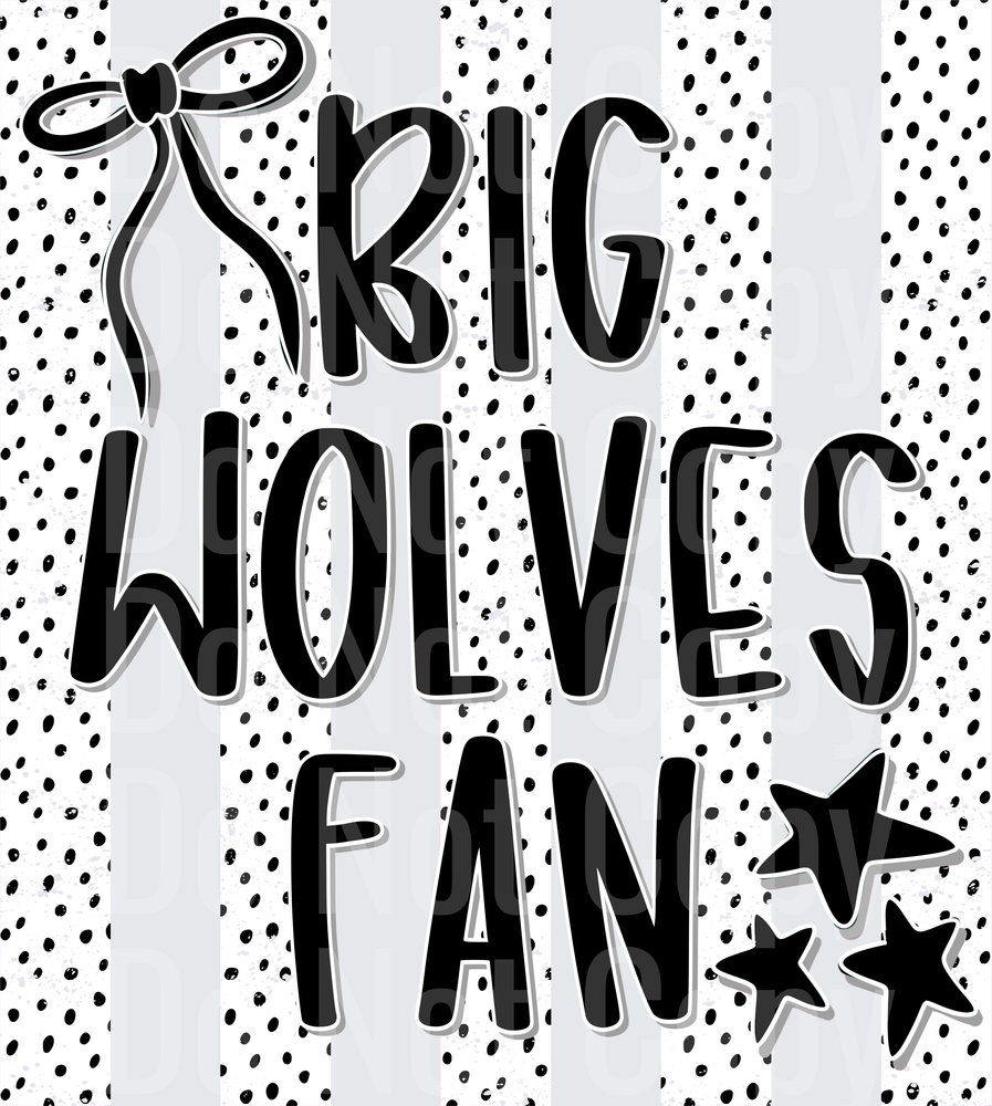Big Wolves Fan (DTF)