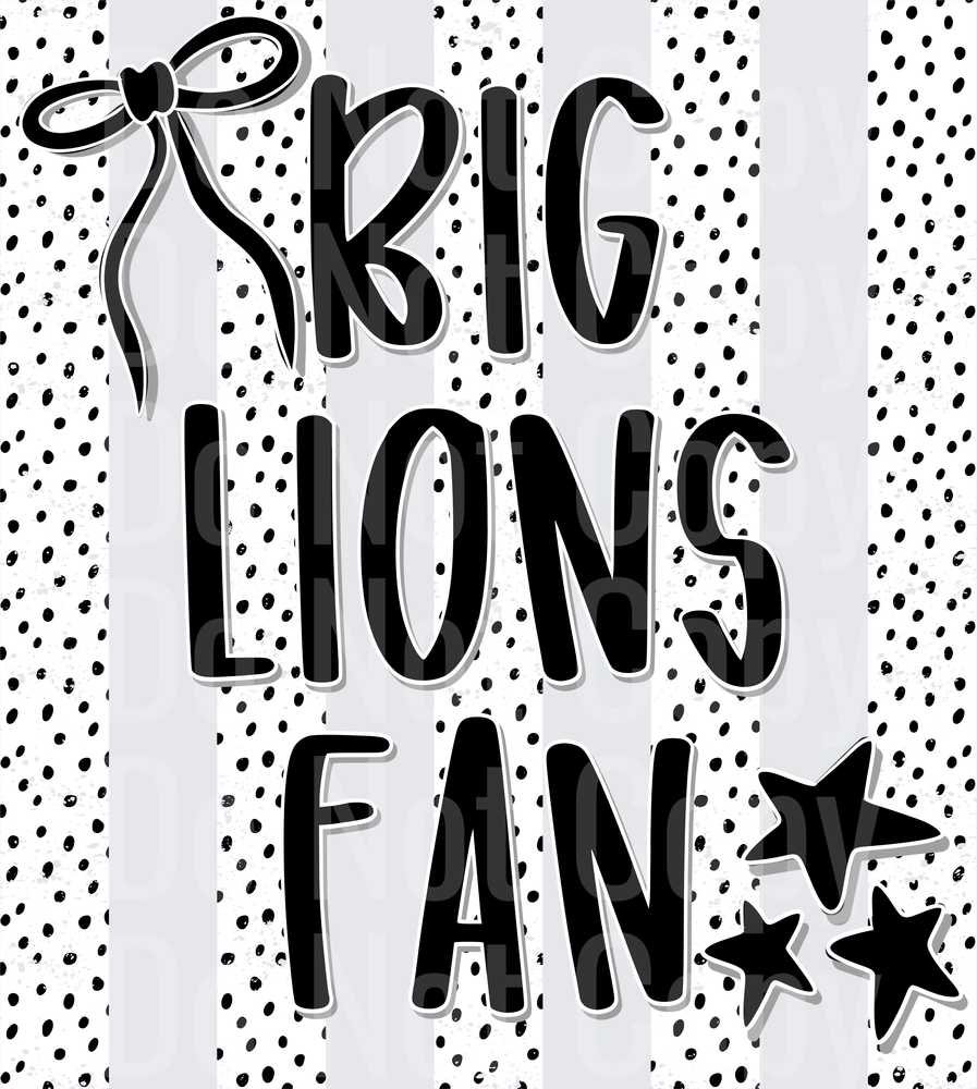 Big Lions Fan (DTF)