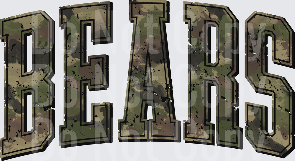 Bears Camo (DTF)