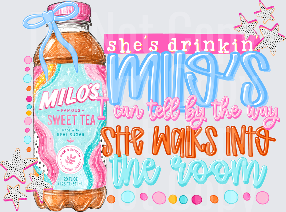 Shes Drinkin Milos (DTF)