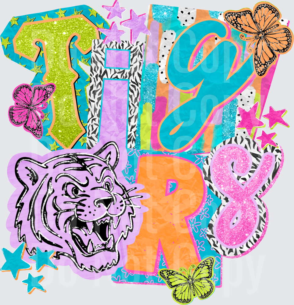 Neon Tigers (DTF)