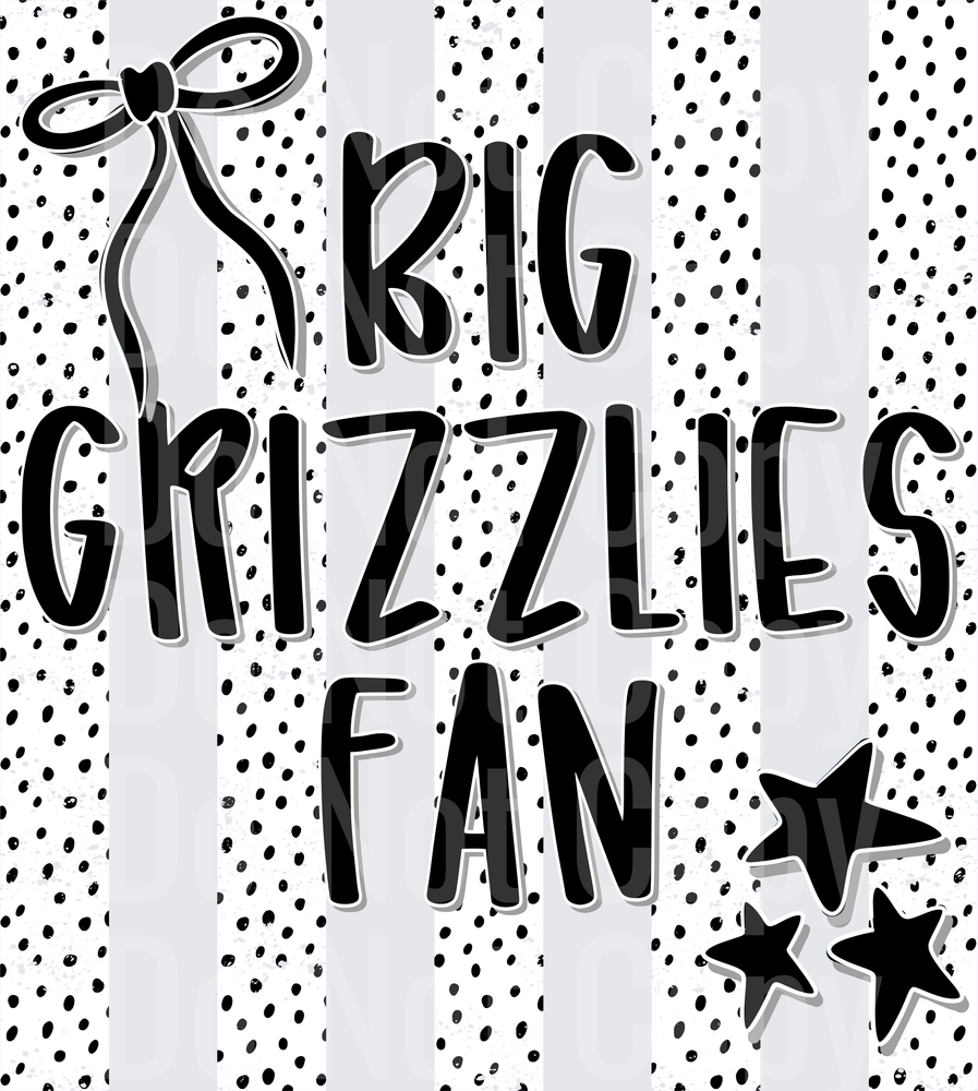 Big Grizzlies Fan (DTF)
