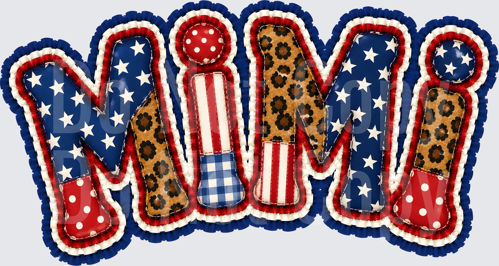 Mimi Ruffles And Patchwork (DTF)