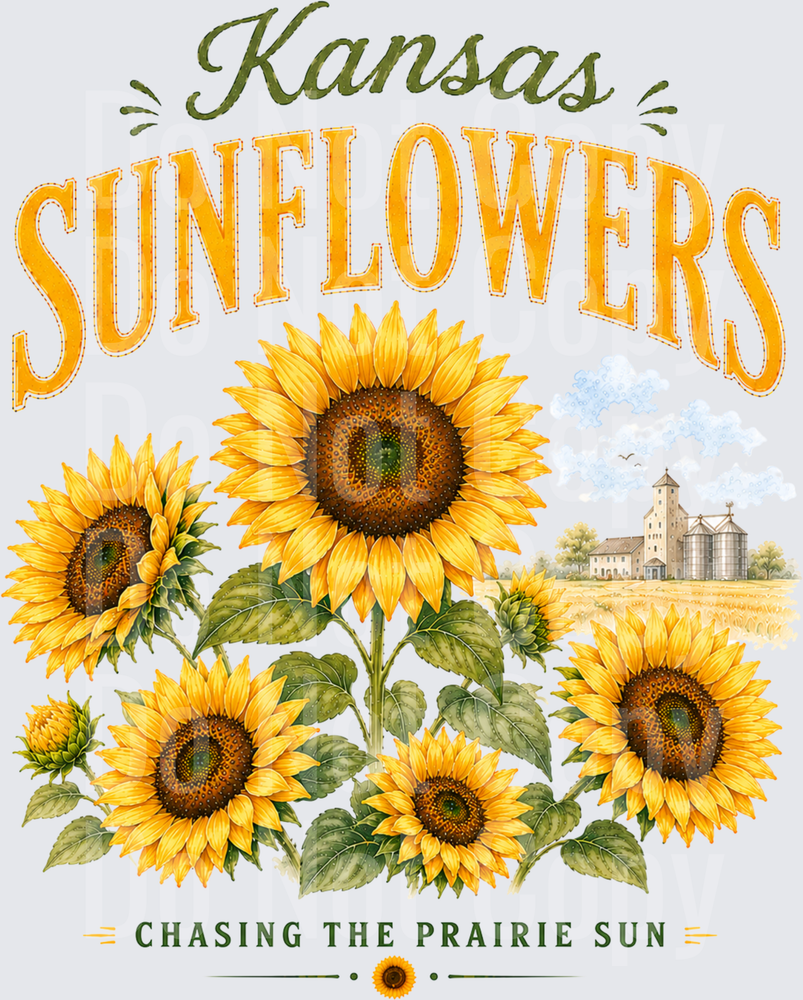 kansas sunflowers (DTF)