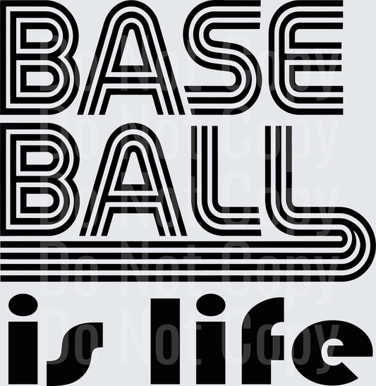 baseball is life