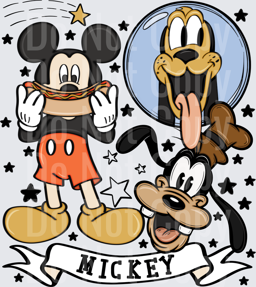 MICKEY HOT DOG (DTF)
