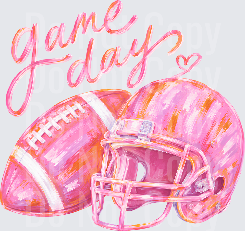 GAME DAY FOOTBALL BRUSH (DTF)