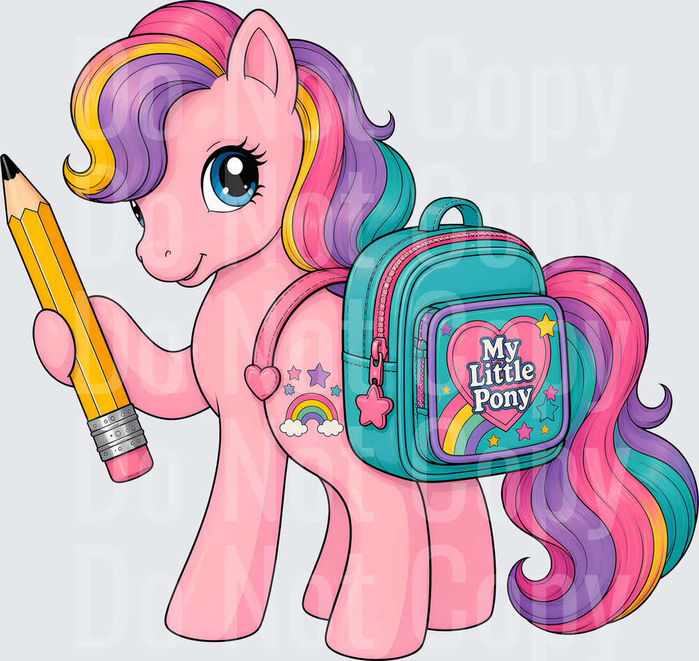 MY PONY SCHOOL (DTF)