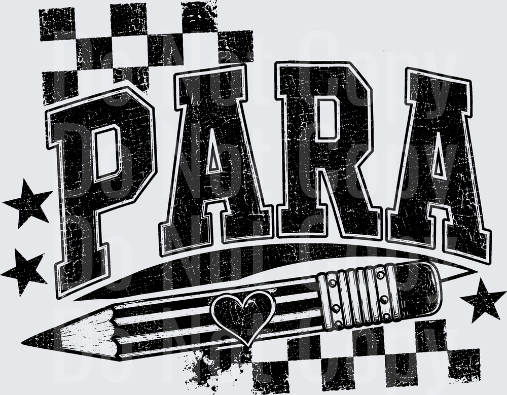 PARA PENCIL DISTRESSED (DTF)