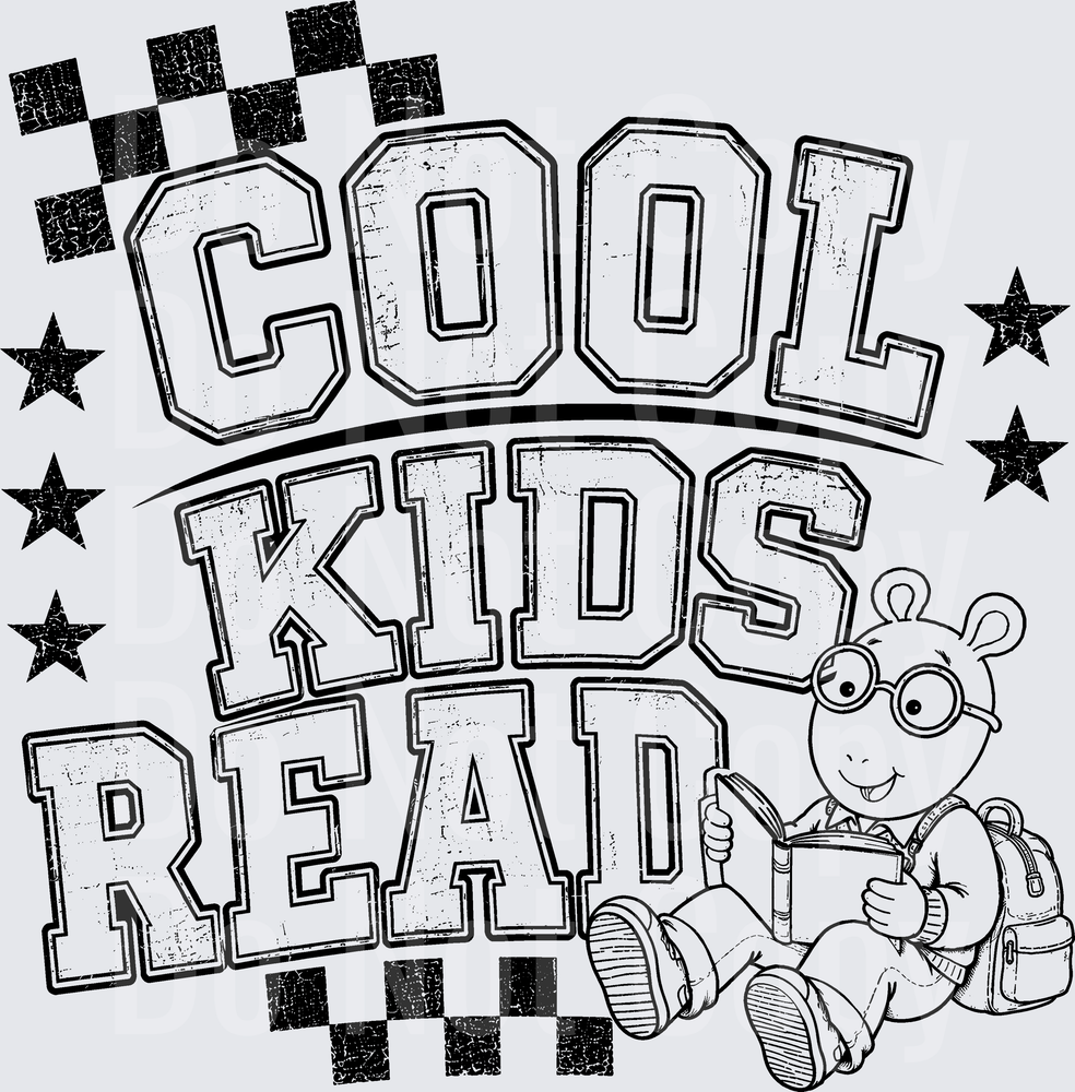 COOL KIDS READ ARTHUR (DTF)