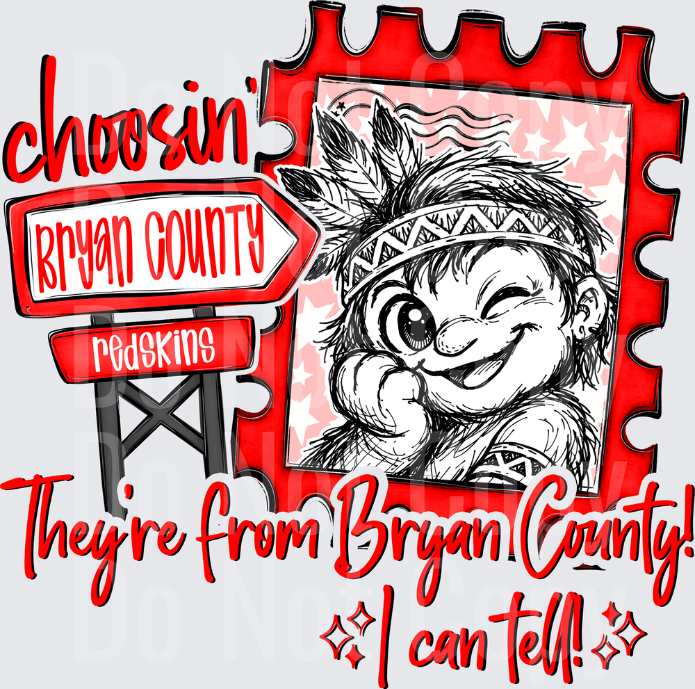 Choosin Bryan County Redskin (DTF)