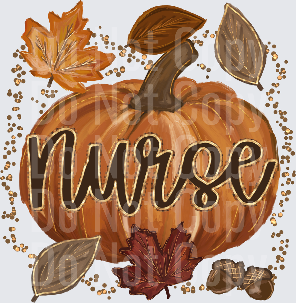 nurse pumpkin (DTF)