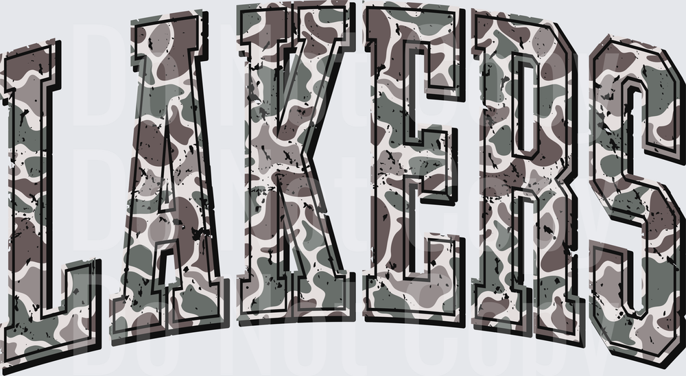 Lakers Camo (DTF)