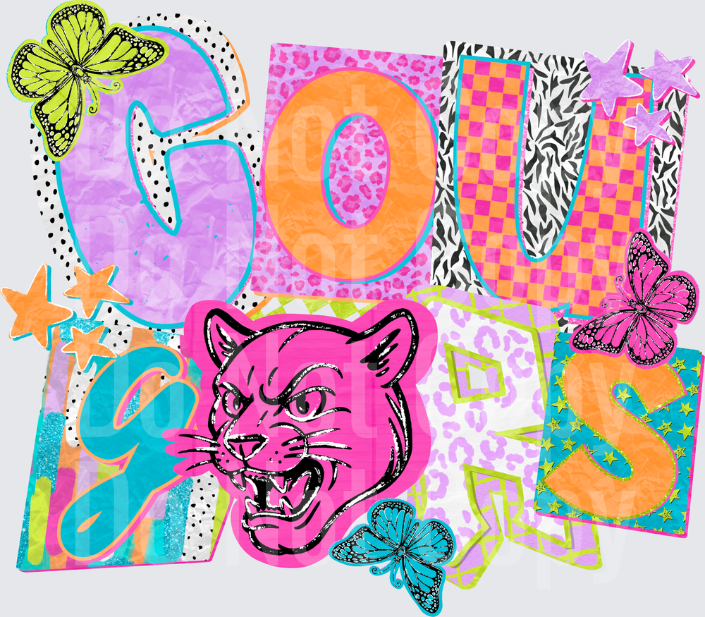 Neon Cougars (DTF)