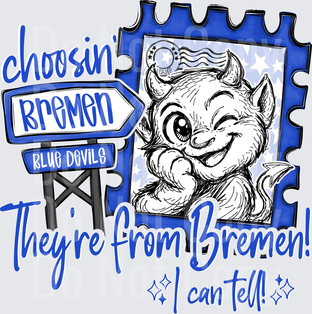 Choosin Bremen Blue Devils (DTF)