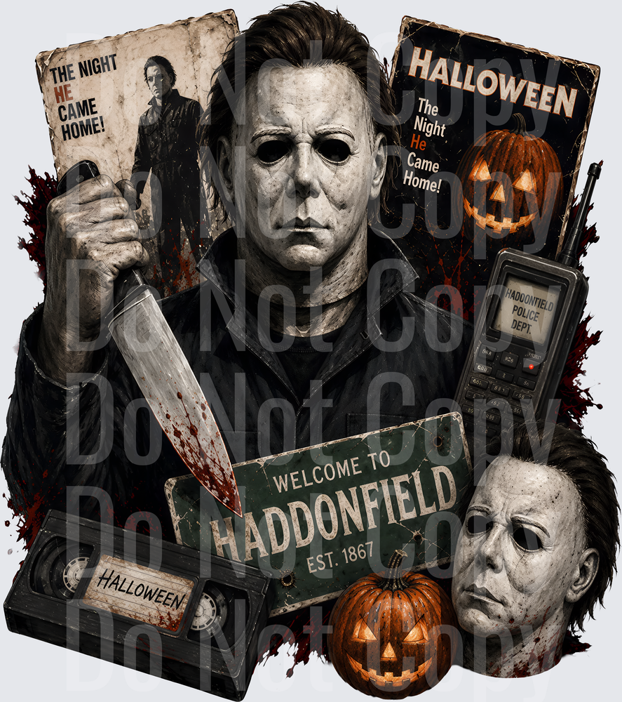 halloween collage (DTF)