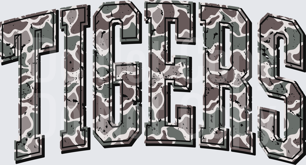 Tigers Camo (DTF)