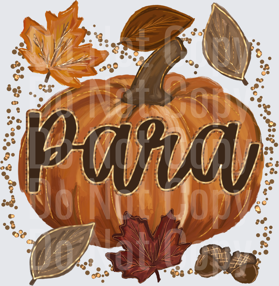 Para Pumpkin  (DTF)