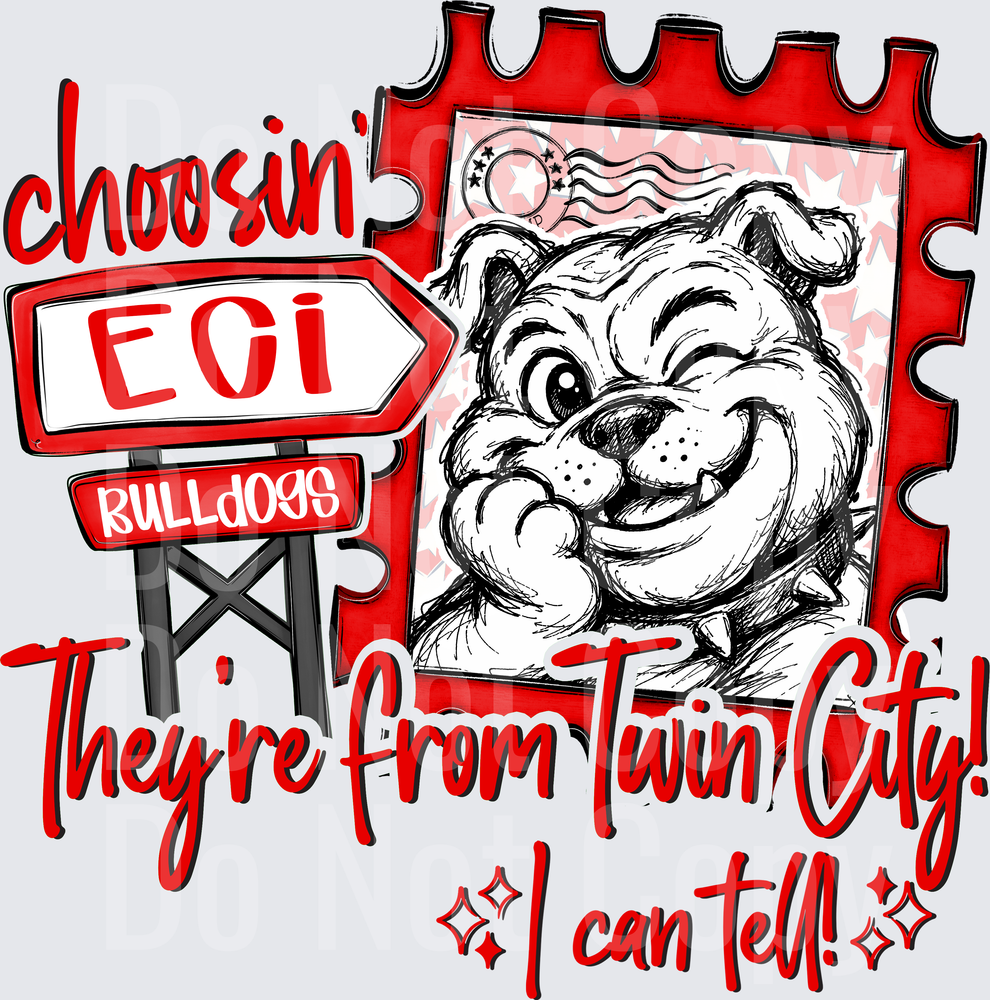 Choosin Twin City Bulldogs (DTF)