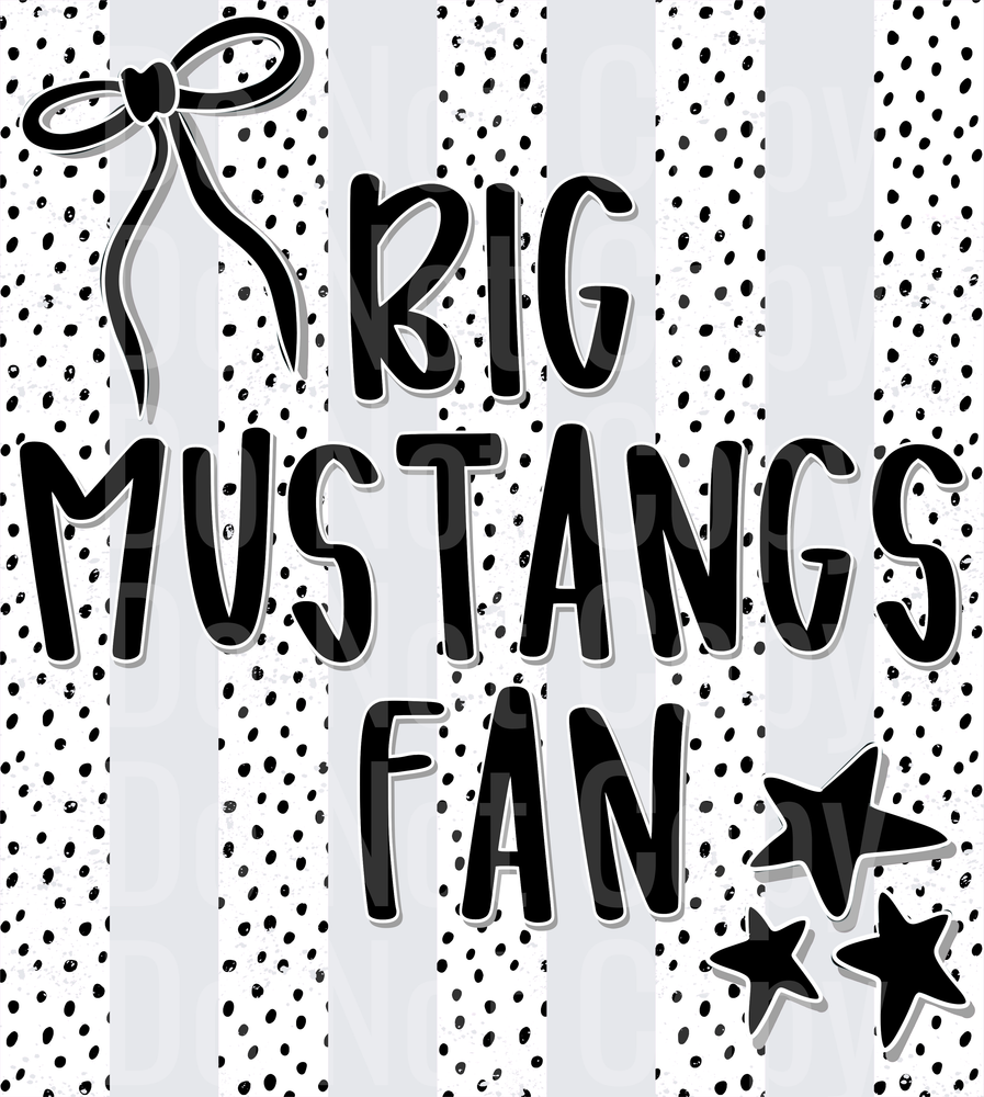 Big Mustangs Fan (DTF)