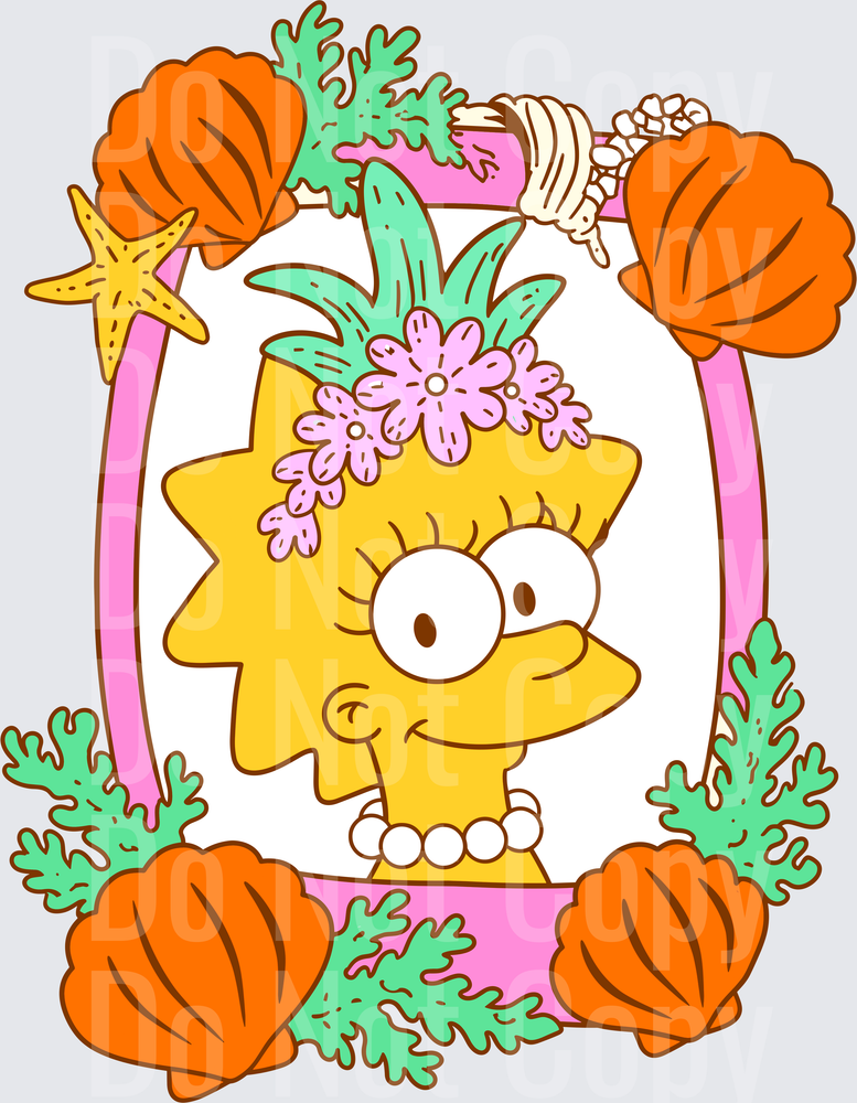 LISA SEASHELL FRAME (DTF)