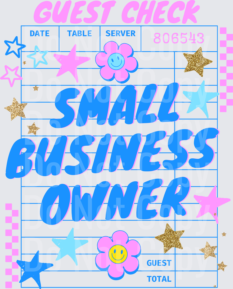 SMALL BUSINESS OWNER CHECK  (DTF)